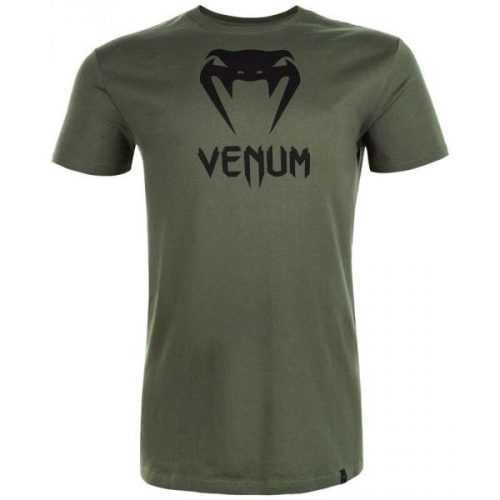 Venum CLASSIC T-SHIRT tmavě zelená XXL - Pánské triko Venum