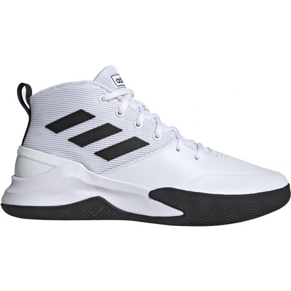 adidas OWNTHEGAME bílá 10 - Pánská basketbalová obuv adidas
