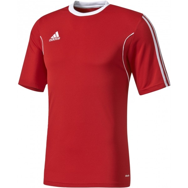 adidas SQUAD 13 JERSEY SS červená L - Pánský fotbalový dres adidas