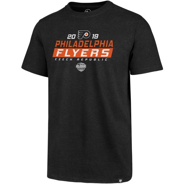 47 Philadelphia Flyers '47 CLUB TEE černá S - Pánské triko 47