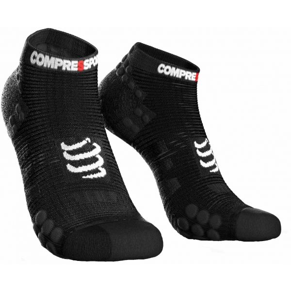 Compressport RACE V3.0 RUN LO černá T2 - Běžecké ponožky Compressport