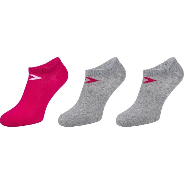Converse BASIC WOMEN LOW CUT 3PP  39-42 - Dámské ponožky Converse
