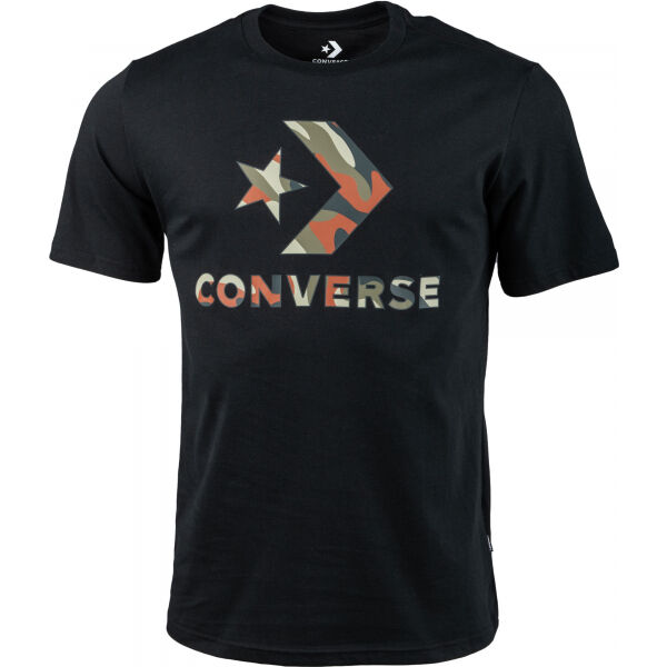 Converse CAMO FILL GRAPPHIC TEE  L - Pánské tričko Converse