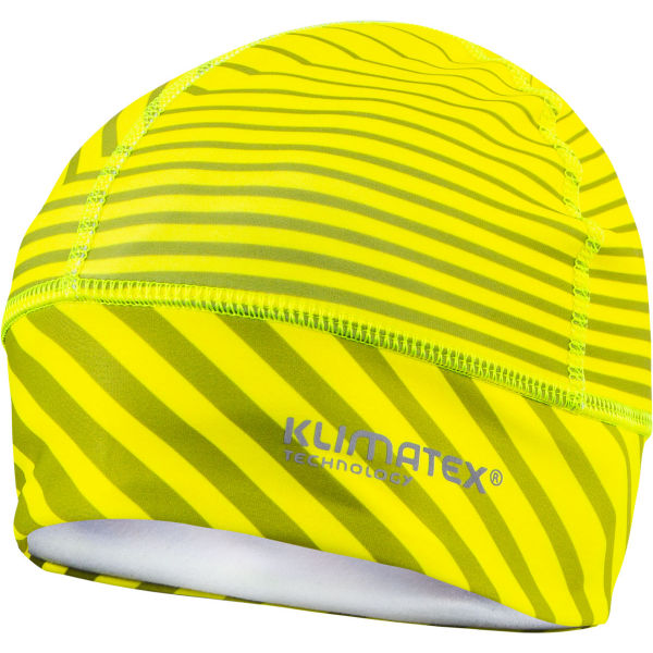 Klimatex MACHAR žlutá L/XL - Zimní běžecká čepice Klimatex