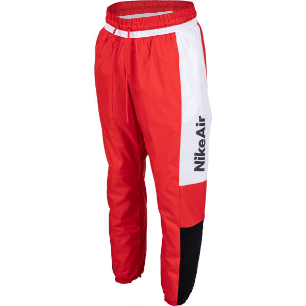 Nike NSW NIKE AIR PANT WVN M červená L - Pánské kalhoty Nike