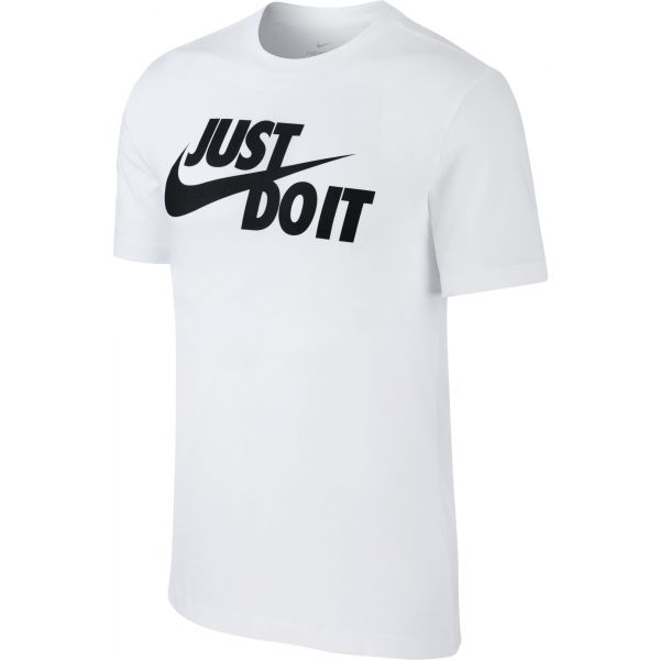 Nike NSW TEE JUST DO IT SWOOSH bílá XL - Pánské triko Nike