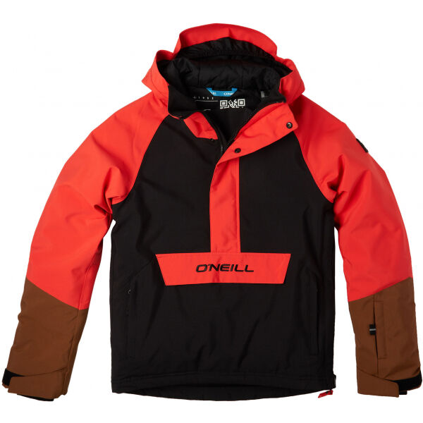 O'Neill ANORAK JACKET  152 - Chlapecká lyžařská/snowboardová bunda O'Neill