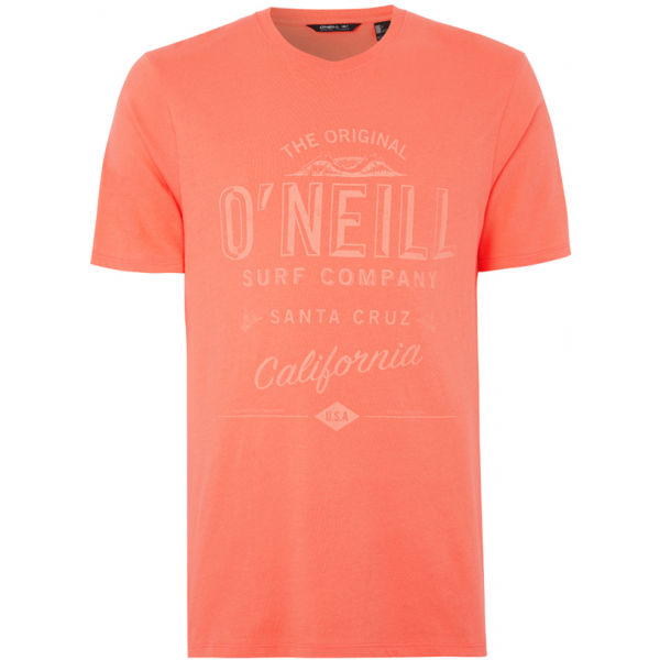 O'Neill LM MUIR T-SHIRT oranžová S - Pánské tričko O'Neill