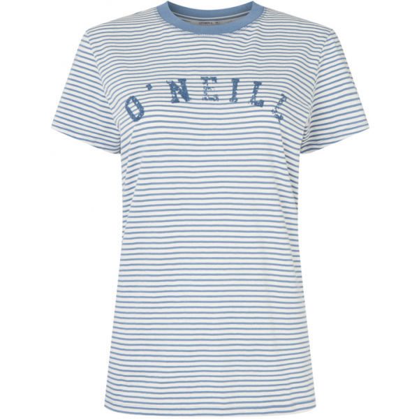 O'Neill LW ESSENTIALS STRIPE T-SHIRT modrá XS - Dámské tričko O'Neill