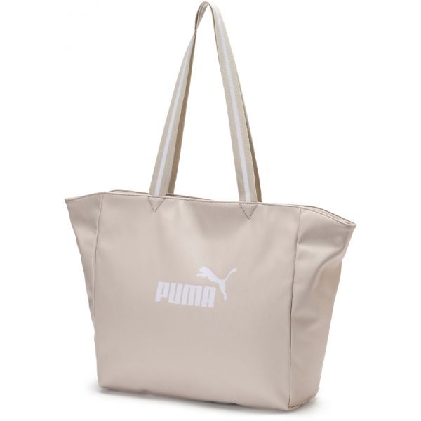 Puma CORE UP LARGE SHOPPER WMN béžová UNI - Dámská stylová taška Puma