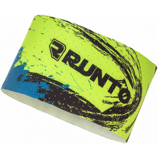 Runto WHIRL žlutá NS - Sportovní čelenka Runto