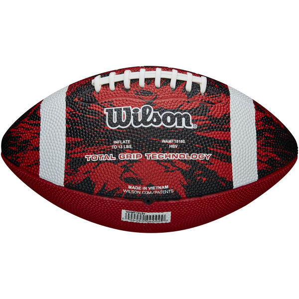 Wilson DEEP THREAT RED JR  NS - Míč na americký fotbal Wilson