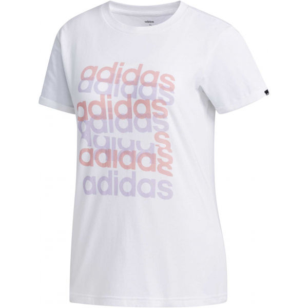adidas BIG GFX TEE bílá XS - Dámské tričko adidas