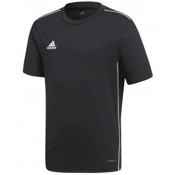 adidas CORE18 JSY Y černá 140 - Juniorský fotbalový dres adidas