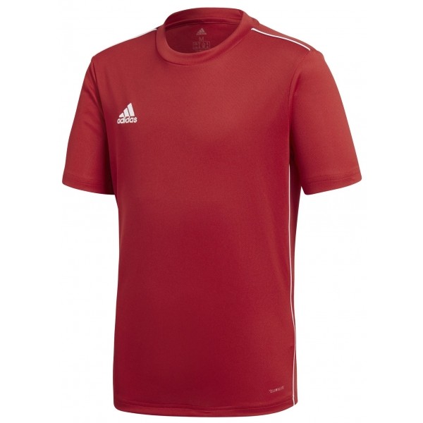 adidas CORE18 JSY Y červená 128 - Juniorský fotbalový dres adidas