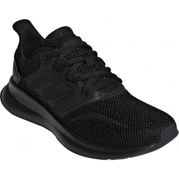 adidas RUNFALCON K černá 35 - Dětská běžecká obuv adidas