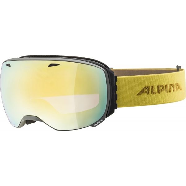 Alpina Sports BIG HORN HM šedá NS - Unisex lyžařské brýle Alpina Sports