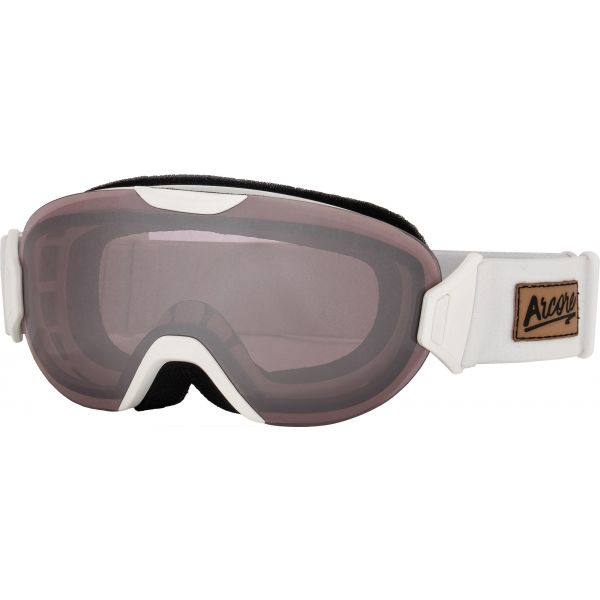 Arcore BROOKE bílá NS - Dámské lyžařské brýle Arcore
