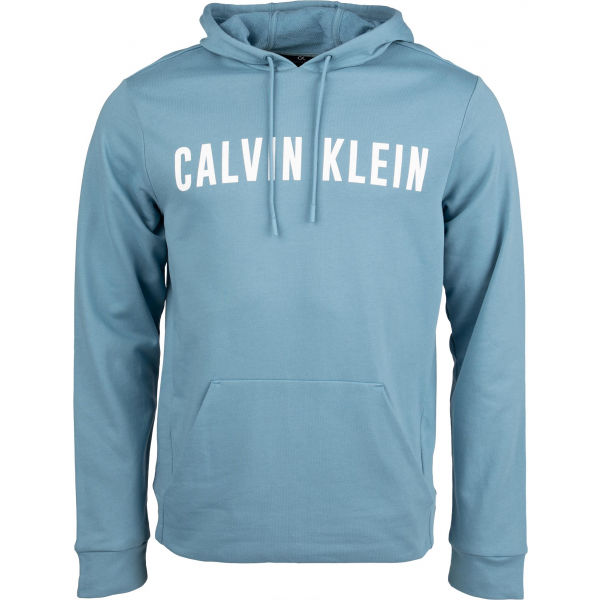 Calvin Klein HOODIE modrá XL - Pánská mikina Calvin Klein