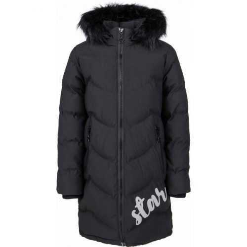Lewro STAR  140-146 - Dívčí zimní kabát Lewro