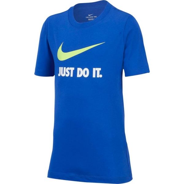 Nike NSW TEE JDI SWOOSH modrá L - Chlapecké tričko Nike