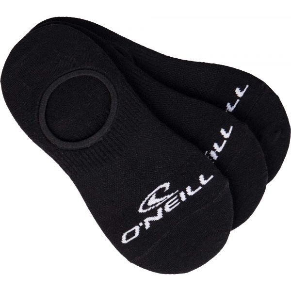 O'Neill FOOTIE 3PK černá 43 - 46 - Unisex ponožky O'Neill
