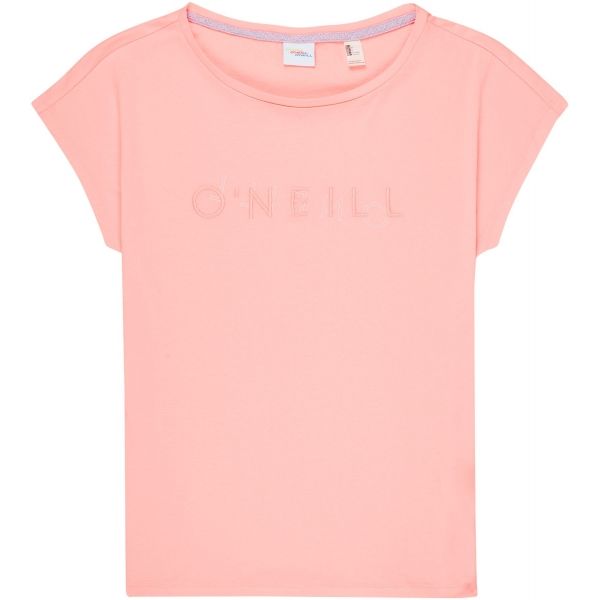 O'Neill LW ESSENTIALS LOGO T-SHIRT světle růžová XS - Dámské triko O'Neill
