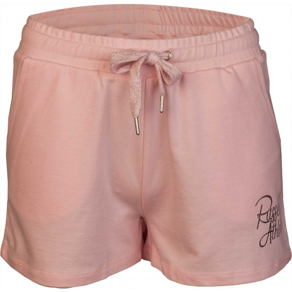 Russell Athletic STRIP SHORT růžová XL - Dámské šortky Russell Athletic
