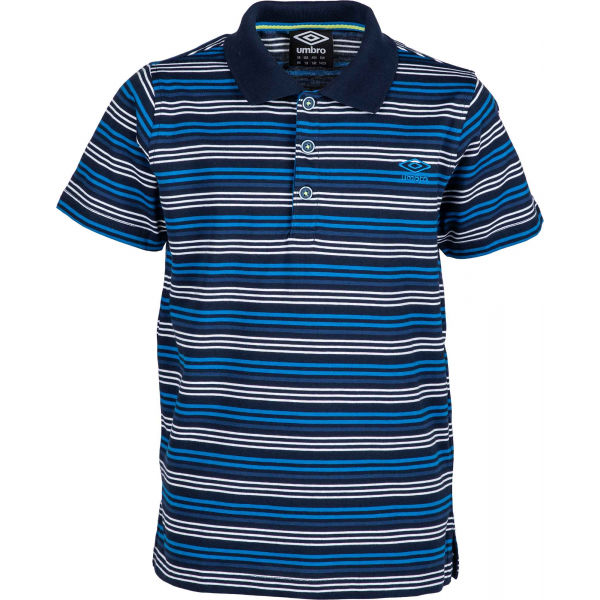 Umbro PERRY modrá 164-170 - Dětské polo tričko Umbro