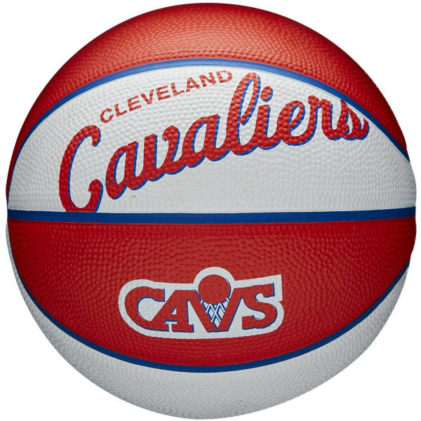 Wilson NBA RETRO MINI CAVS  3 - Mini basketbalový míč Wilson