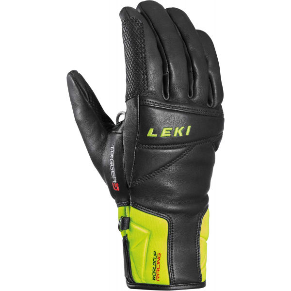 Leki WORLDCUP RACE SPEED 3D černá 8.5 - Sjezdové rukavice Leki