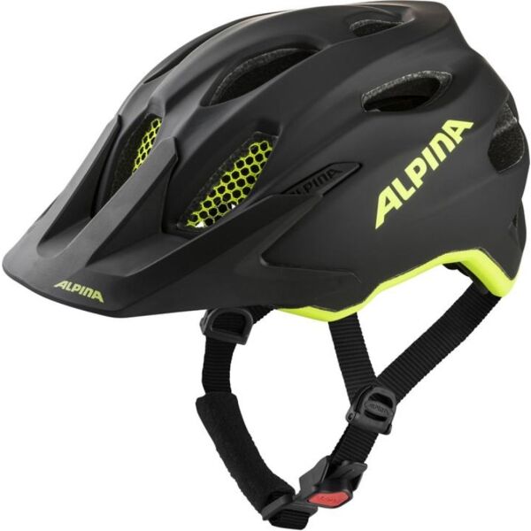 Alpina Sports CARAPAX JR FLASH Černá (51 - 56) - Dětská cyklistická helma Alpina Sports