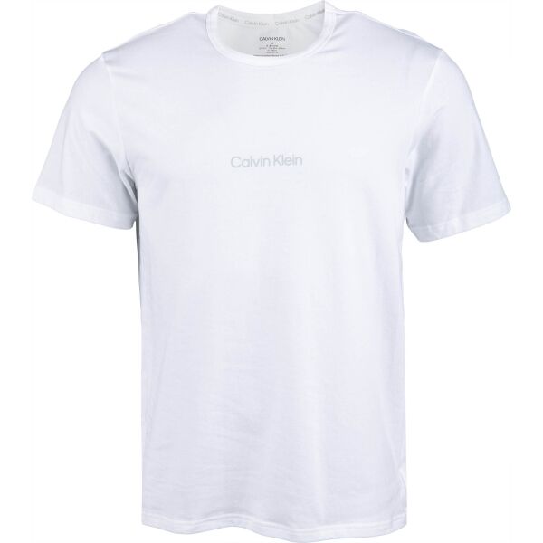 Calvin Klein S/S CREW NECK Bílá XL - Pánské tričko Calvin Klein