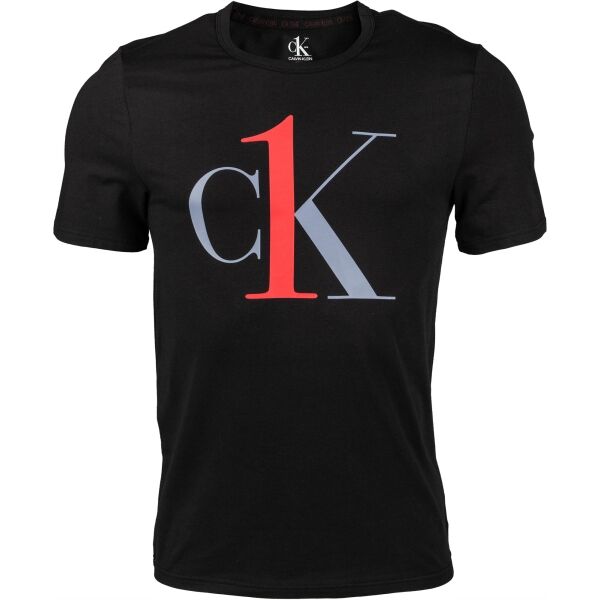 Calvin Klein S/S CREW NECK Černá L - Pánské tričko Calvin Klein