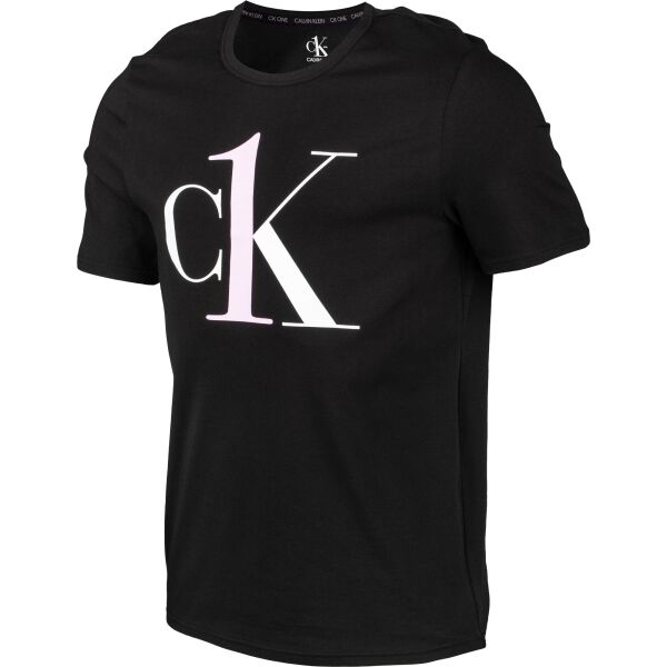 Calvin Klein S/S CREW NECK Černá M - Pánské tričko Calvin Klein