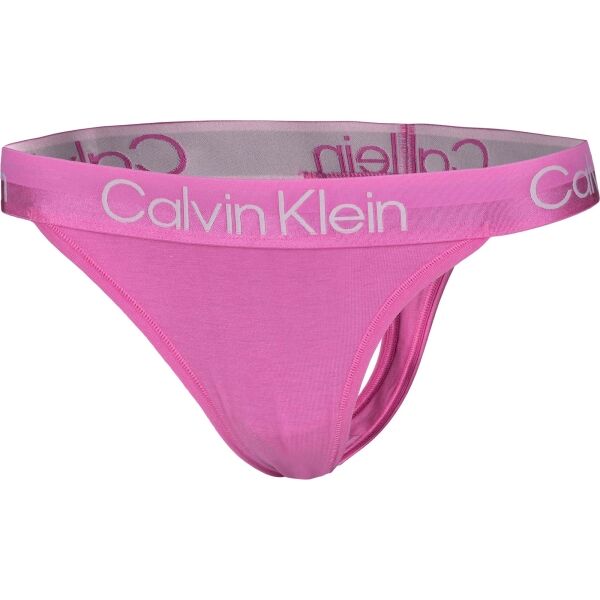 Calvin Klein THONG Růžová S - Dámská tanga Calvin Klein