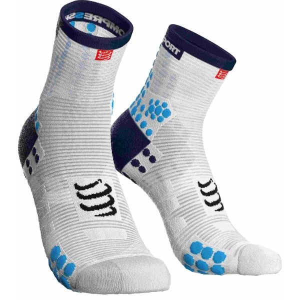 Compressport RACE V3.0 RUN HI modrá Plava - Běžecké ponožky Compressport