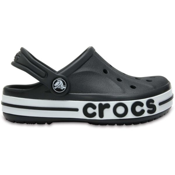Crocs BAYABAND CLOG K Černá C5 - Dětské pantofle Crocs