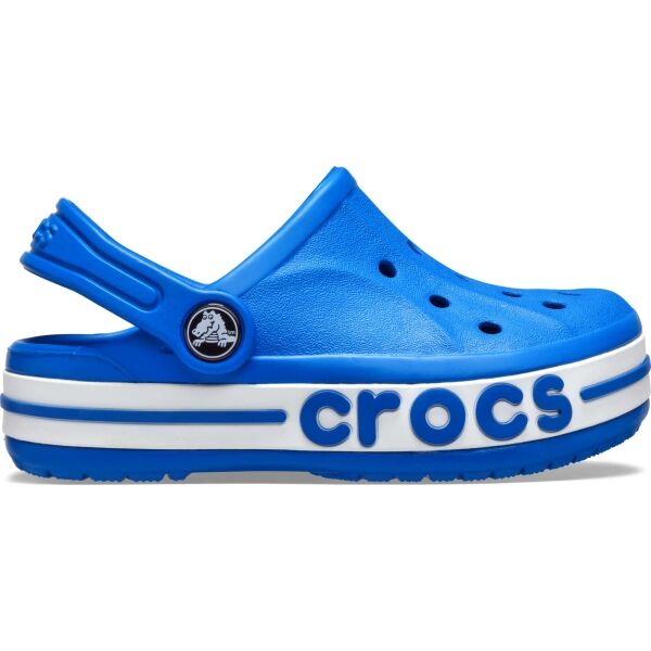Crocs BAYABAND CLOG K Modrá J2 - Dětské pantofle Crocs