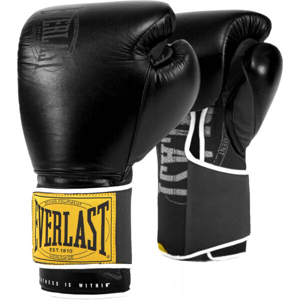 Everlast CLASSIC TRAINING GLOVES Černá 12 - Boxerské rukavice Everlast