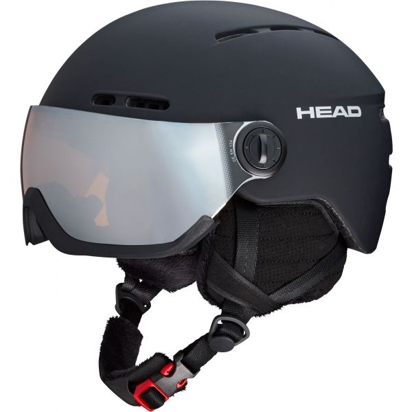 Head KNIGHT černá (54 - 57) - Pánská lyžařská helma Head