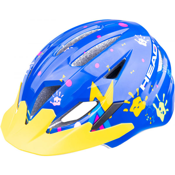 Head Y11A OUT MOULD modrá (47 - 52) - Dětská cyklistická helma Head