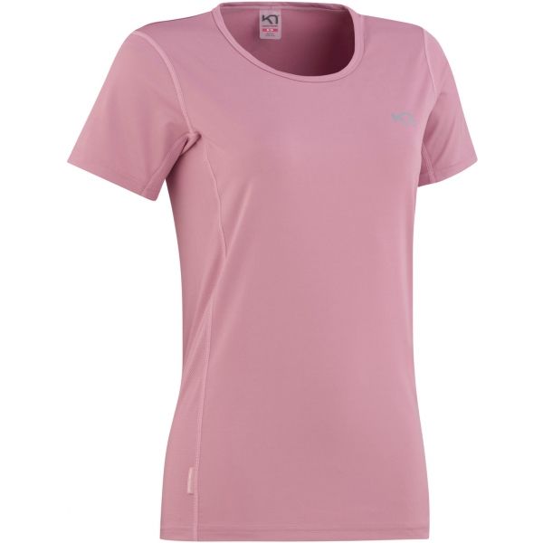 KARI TRAA NORA TEE růžová Ružičasta - Dámské tréninkové tričko KARI TRAA