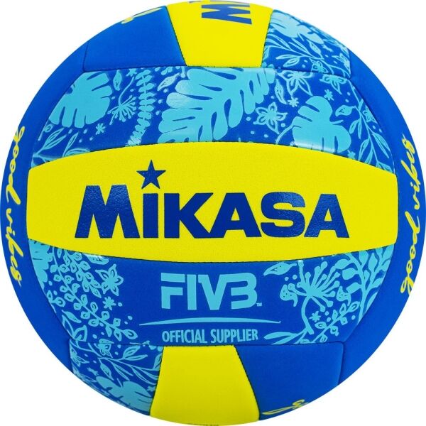 Mikasa GOOD VIBES Modrá 5 - Beachvolejbalový míč Mikasa