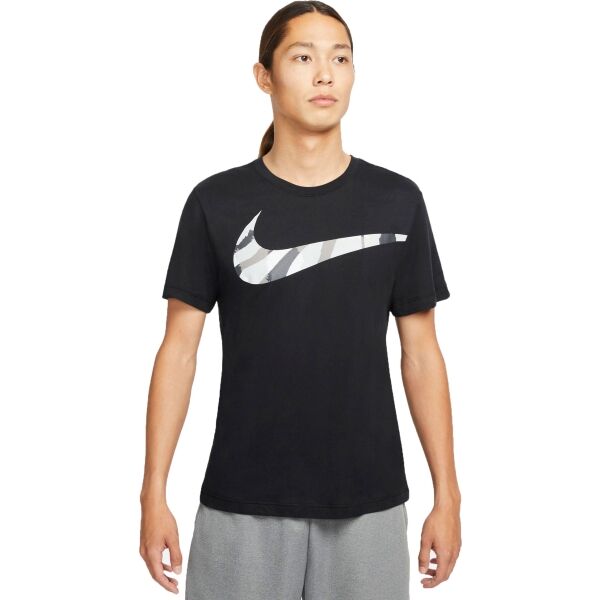 Nike DF TEE SC M Černá L - Pánské sportovní tričko Nike