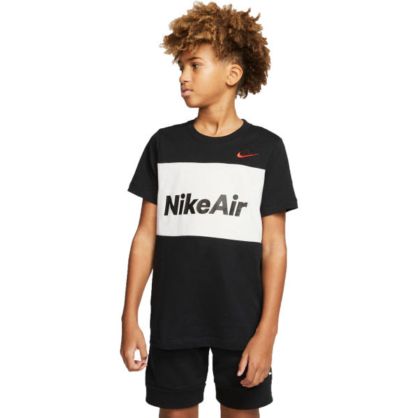 Nike NSW NIKE AIR TEE B černá S - Chlapecké tričko Nike