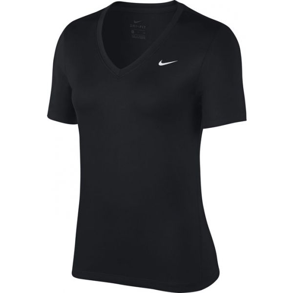 Nike TOP SS VCTY ESSENTIAL W černá L - Dámské tréninkové tričko Nike