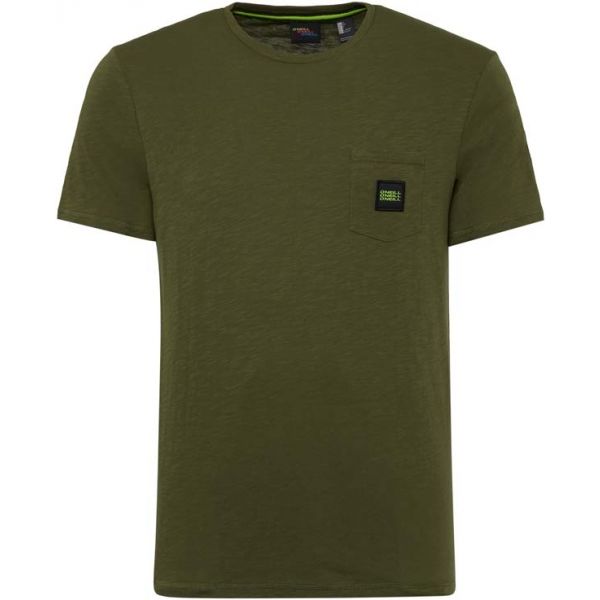 O'Neill LM THE ESSENTIAL T-SHIRT zelená S - Pánské tričko O'Neill