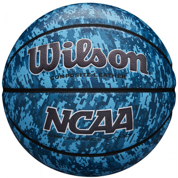 Wilson NCAA REPLICA CAMO BASKETBAL Tmavě modrá 7 - Basketbalový míč Wilson