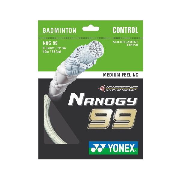 Yonex NANOGY 99 Bílá  - Badmintonový výplet Yonex